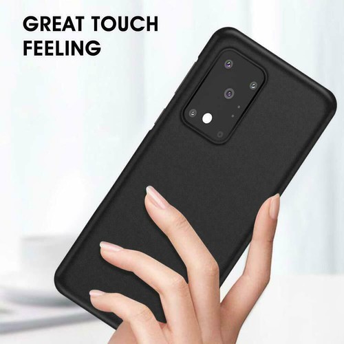 Do Samsung Galaxy S21 A15 14 S10 A05 S Slim Soft Silikon Żel Cover Matowy Czarny - Zdjęcie 2 z 36