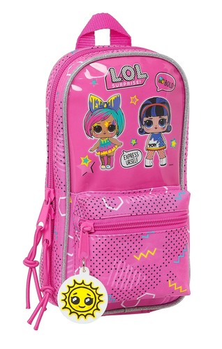 Safta M847 Trousse Porta Astucci – Multicolore, 120x50x230 Mm, Con 4 Astucci Inclusi, Per Scuola Unisex Bambini
