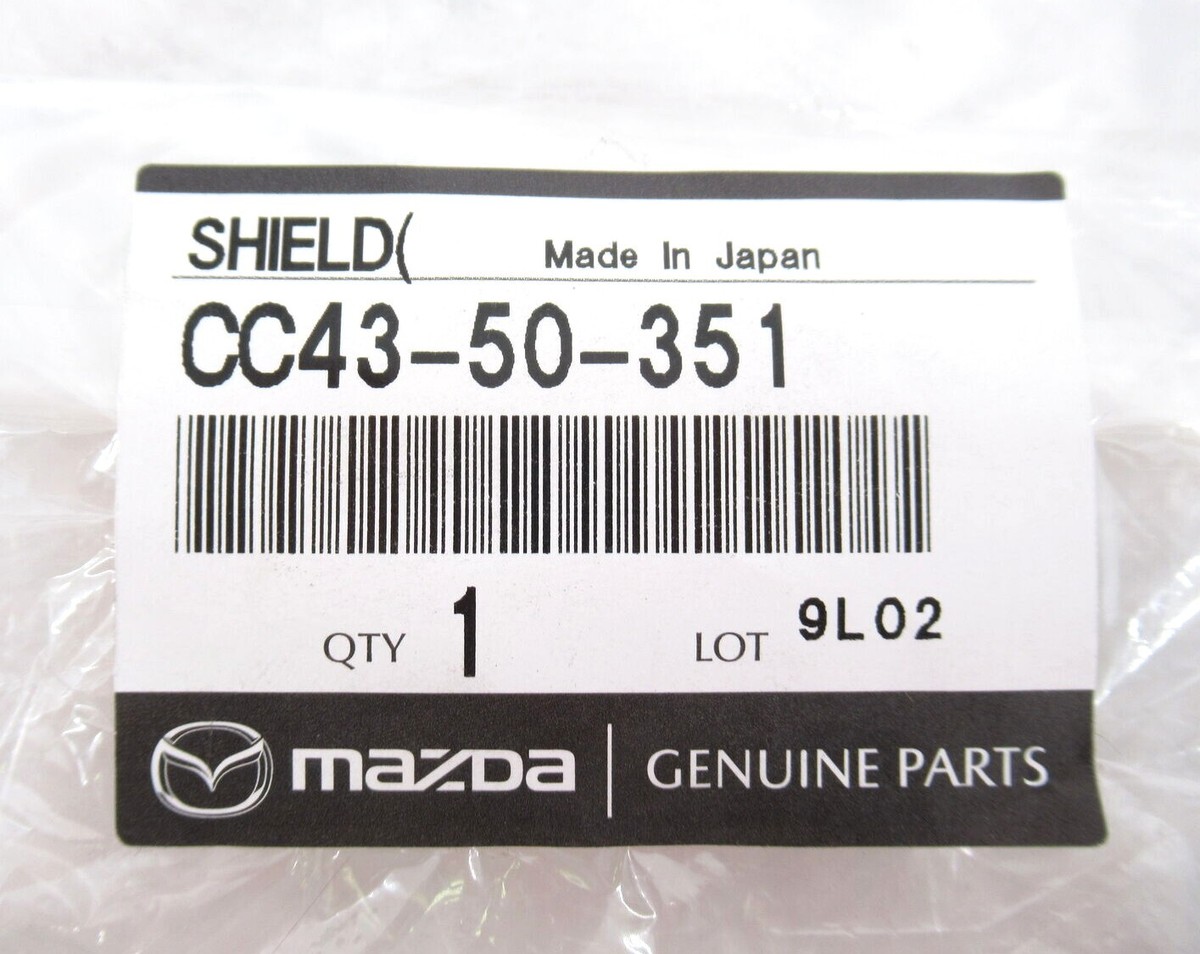 スーパー50 Genuine OEM Mazda CC43-50-351 Driver LH Rear Splash Shield 2006