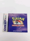Game Boy Color Pokemon Trading Card Game Manual Nintendo GBC