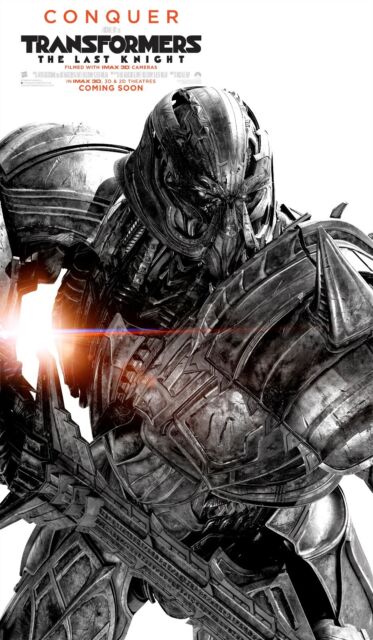 Transformers: The Last Knight Movie Poster (24x36) - Megatron Optimus Prime v17 Transformers: The Last Knight Movie Poster (24x36) - Megatron Optimus Prime v17
