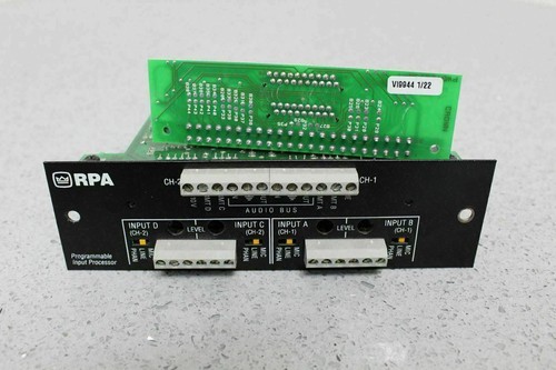 Crown Audio RPA P.I.P Verstärker programmierbarer Eingangsprozessor getestet KOSTENLOSER VERSAND - Bild 2 von 7