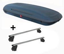 Dachbox VDPCA480L carbonlook+Dachtr&auml;ger K1P Alu f&uuml;r f&uuml;r Mercedes E W213 4T&uuml;rer a
