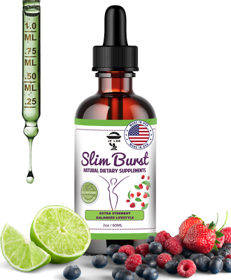 Slim Burst Dietary Drops - Official SlimBurst Tea Drops, Liquid Drop  Supplement | eBay
