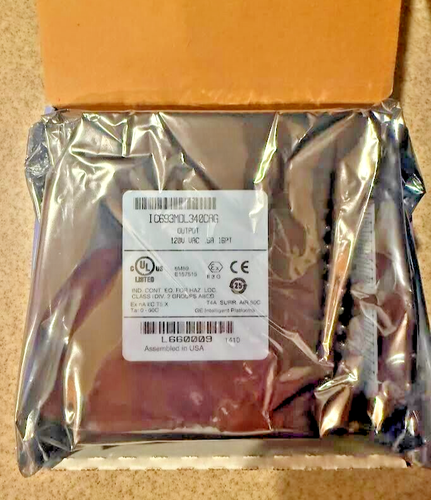 GE Fanuc Emerson IC693MDL340 CAG Output Module, 120V, VAC, .5A 16PT - Picture 5 of 11