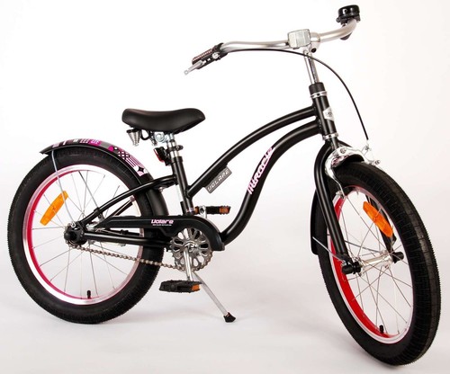 Miracle 18 Zoll Kinderfahrrad Schwarz 6-8Jahre Fahrrad Hand/Rücktrittbremse Bike - Bild 3 von 15