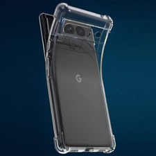 Transparent Wear-Resisting Flexible Soft Slim TPU Case Fits Google Pixel 7 Pro