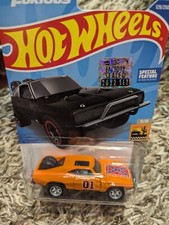 70 Dodge Charger Real Riders dukes of Hazzard general Lee custom Hot Wheels