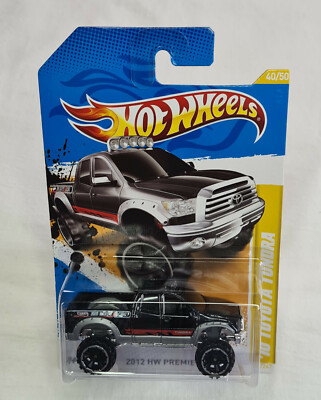 Hot Wheels 2012 HW PREMIERE ミニカー 2012 Hot Wheels HW Premiere #40 2010 Toyota Tundra Black New