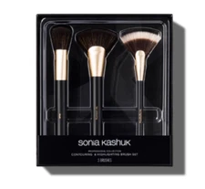 Sonia Kashuk Countouring And Highlighting Brush Set 3 Brushes Highlighter NEW