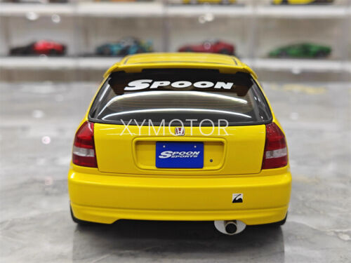 MH Motorhelix 1/18 Honda Civic Type R EK9 Spoon #95 Modellauto Geschenke Sammlung - Bild 11 von 16