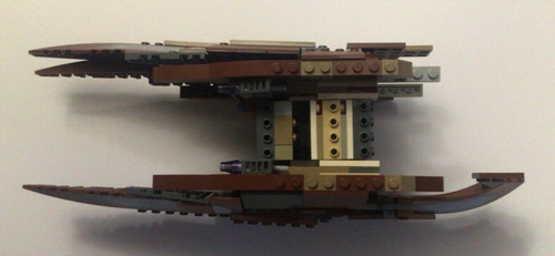 LEGO Star Wars 7752: Count Dooku's Solar Sailer (Incomplete, No Minifigures) - Picture 5 of 6