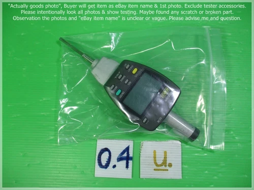 Mitutoyo ID-F150, Indicator "millimetre" without power as photo, sn:2745 dφm exc