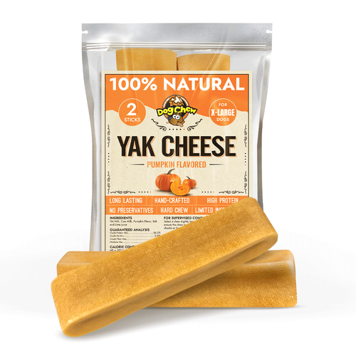 Pumpkin Yak Chews – Safe and Easily Digestible Himalayan Yak Milk Chew for Dogs - Picture 14 of 14