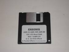 Ensoniq ASR-10 OS 3.53 Boot Disk - includes 7 Samples and 12 44.1khz Effects