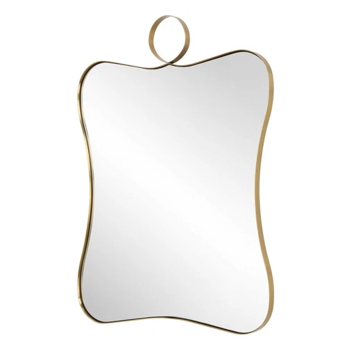 TALIA MODERN ART INSPIRED IRON WALL VANITY MIRROR UTTERMOST 09974 - Picture 3 of 5