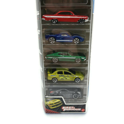 Hot Wheels 2020 Fast & Furious 5 Pack Lancer Evolution New