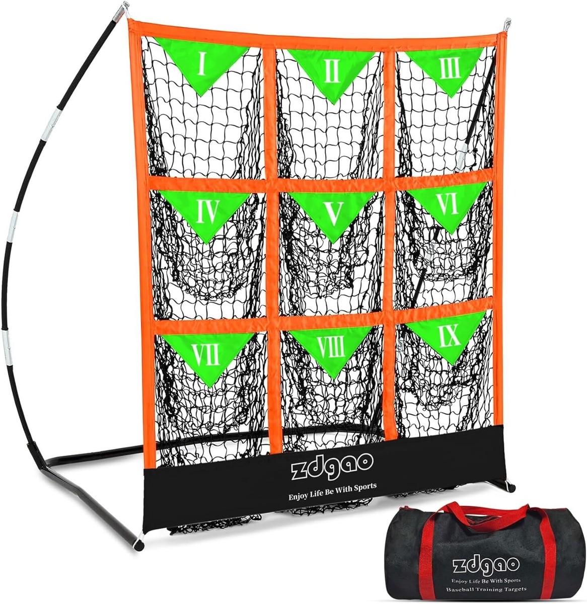 9 Pocket Pitching Net for Baseball and Softball | Pitcher Training