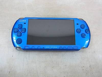 PSP Playstation Portable Vibrant Blue PSP-3000 VB Only Console Used | eBay