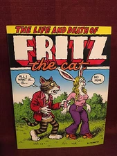 The Life and Death of Fritz the Cat Paperback R. Crumb Fantagraphics Books