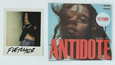 Fletcher In Search Of The Antidote CD + SIGNED Polaroid Picture BAS Beckett COA