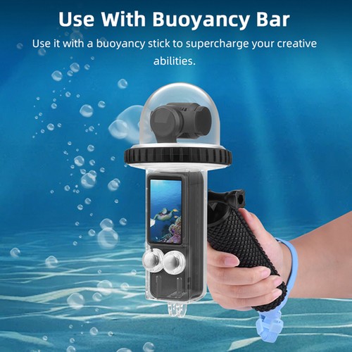 Snorkel Cover Swimming Diving Water-proof Case Accessories for DJI OSMO POCKET 3 - Picture 7 of 14