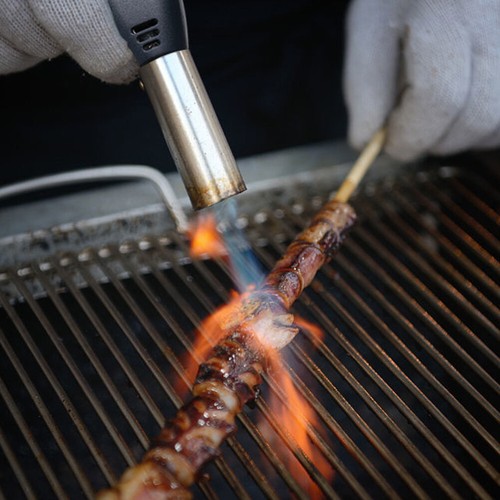 2PC Home Outdoor BBQ Flame Gun Gas Torch Butane Burner Ignition Adjustable Flame - Picture 7 of 12