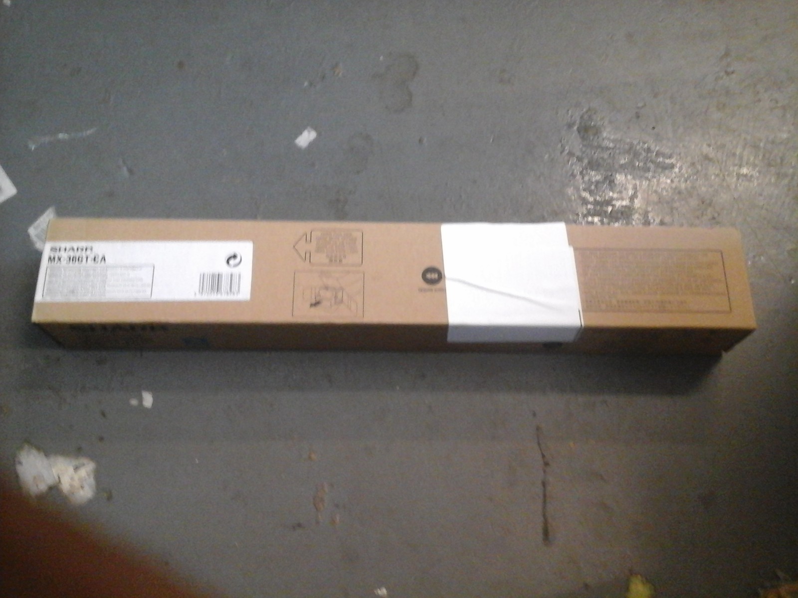 Genuine Sharp mx-36gt-ca Cyan Toner Cartridge Vat Inc  Open