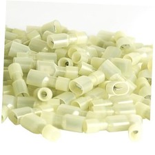 UL Listed Yellow Male Spade Connector 12-10AWG, 100 Pcs Nylon Male 12-10 AWG
