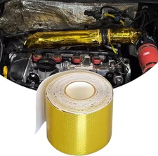 2" x 33FT Gold High Temperature Heat Shield Wrap Tape Self Adhesive Reflective