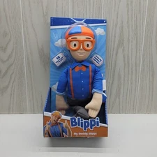 Brand New My Buddy Blippi Talking 16" Plush w/ Sounds Effects (New Batteries)