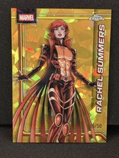 2026 Topps Chrome Marvel Sapphire #141 Rachel Summers Gold Refractor 45/50