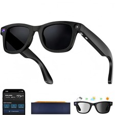 AI Smart Glasses with Camera 8MP HD Video Recording Eyewear Walk Outdoor