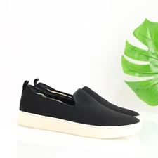 Sofft Womens Somers Slip On Shoes Size 11 Black Textile Comfy Sporty Loafers