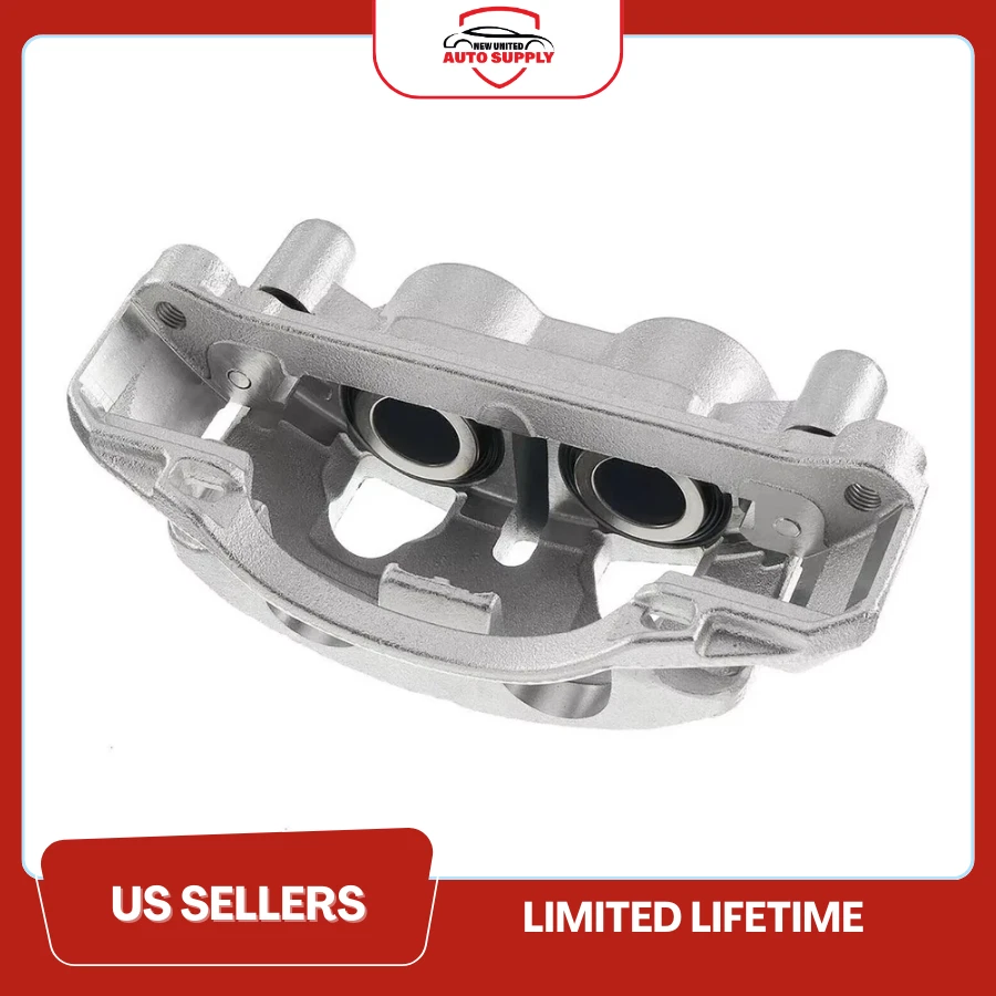 Pinza de freno delantera derecha con soporte para Chevy GMC Silverado Sierra 2500 3500 HD Foto 2 de 3