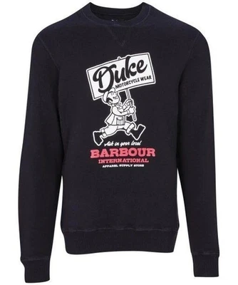 Sweat À Capuche Barbour International Famous Duke Noir - Photo 1/4