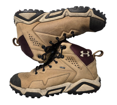 Under Armour Tabor Ridge Leather Gortex Hiking Boots Shoes Womens Size 10
