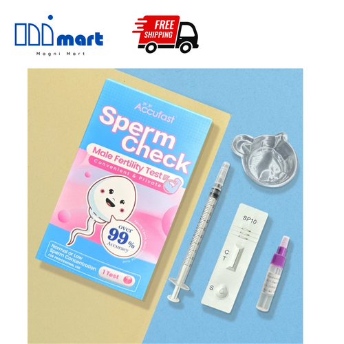 1 x Kit de prueba de esperma Accufast para preparación para embarazo masculino Prueba de conteo de espermatozoides - Imagen 4 de 4