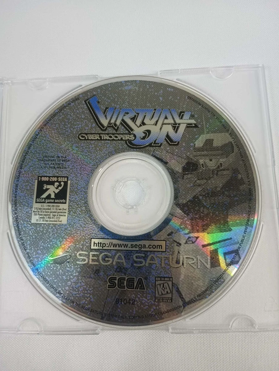 Virtual On Cyber Troopers - SEGA Saturn - Complet CIB - PAL