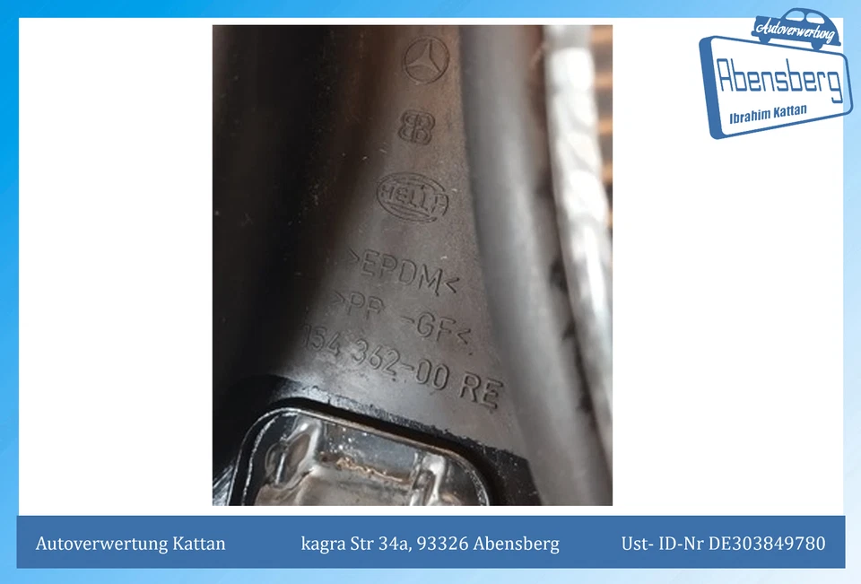 Gebr. Scheinwerfer Rechts für MERCEDES-BENZ E-Klasse W211 154362-00 #3745 - Bild 2 von 4