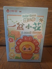 Baby Three "A Small Flower" Pot of Little Flower Plush Blind Box-New