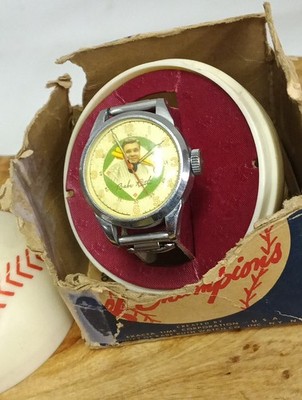 BABE RUTH 1948-49 EXACTA WRISTWATCH  ORIGINAL- WORKS