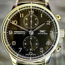 2020 IWC Portugieser Chronograph 41mm Black Steel | IW371609 | Full Set 2