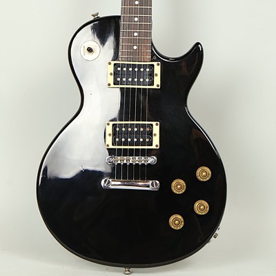 Epiphone Les Paul Custom ブラック ハードケース付き Epiphone Les Paul Custom Ebony エレキギター初心者14点セット