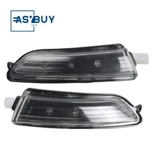 Smoked Sequential Amber LED Side Mirror Signal Lights for Chrysler 300 2011-2023