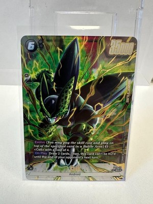 Dragonball TCG FB10- Cross Force - Cell- Super Rare Altart FB10-111 NM
