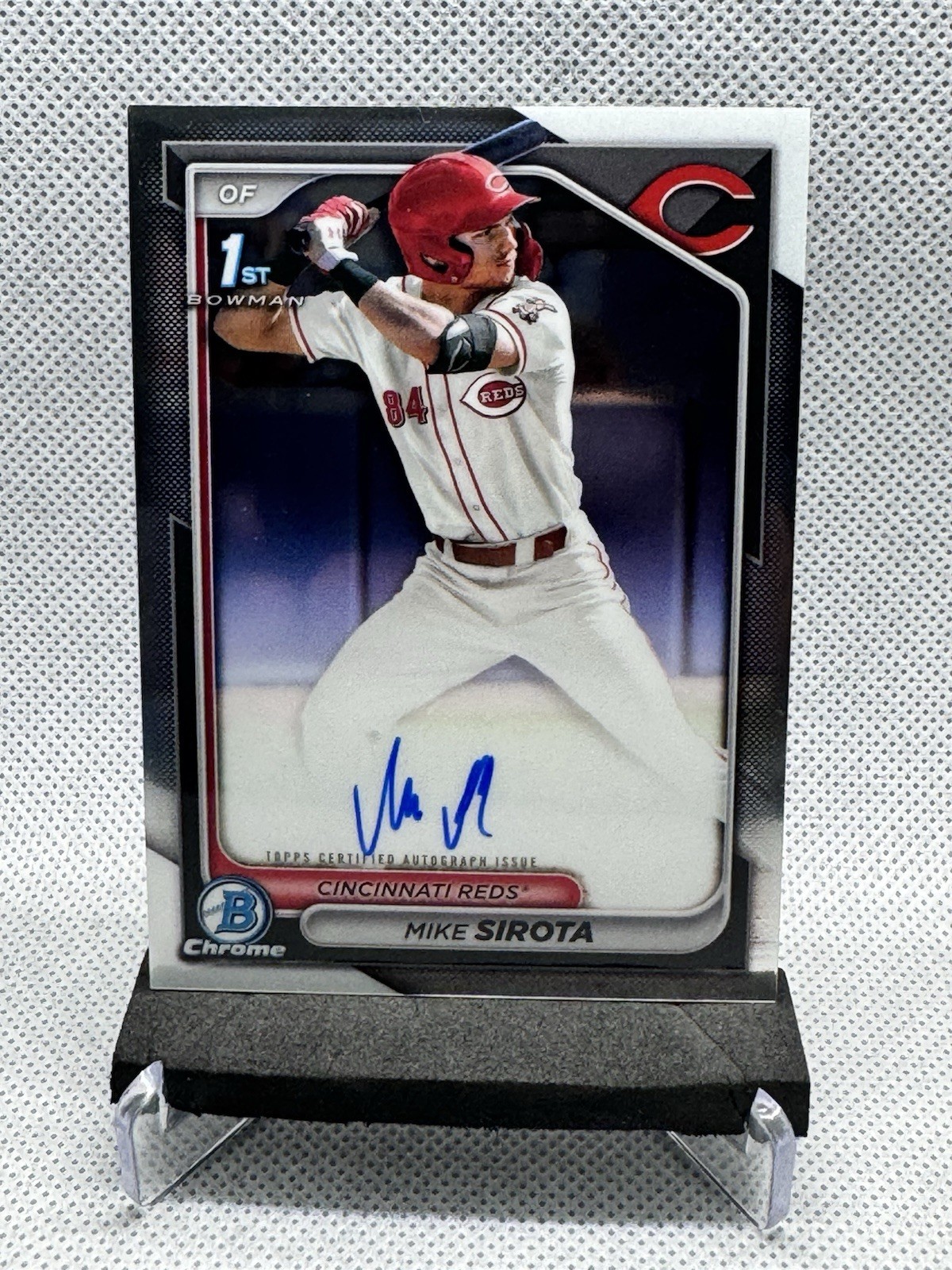 2024 Bowman Draft Chrome Prospect Autographs Mike Sirota #CPA-MS (AU RC) Dodgers