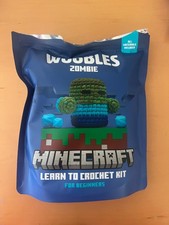 The Woobles Minecraft Zombie Crochet Kit - Opened But UNUSED