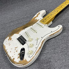 21 Frets Relic Aged Electric Guitar Maple Body Professional Guitar