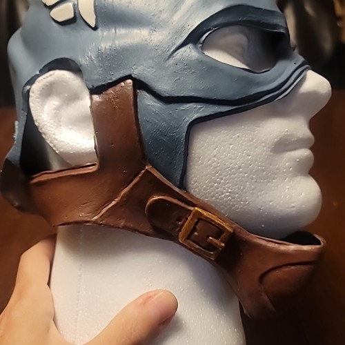 Marvel Captain America The First Avenger Deluxe Adult Cosplay/ Halloween Mask - Picture 8 of 10